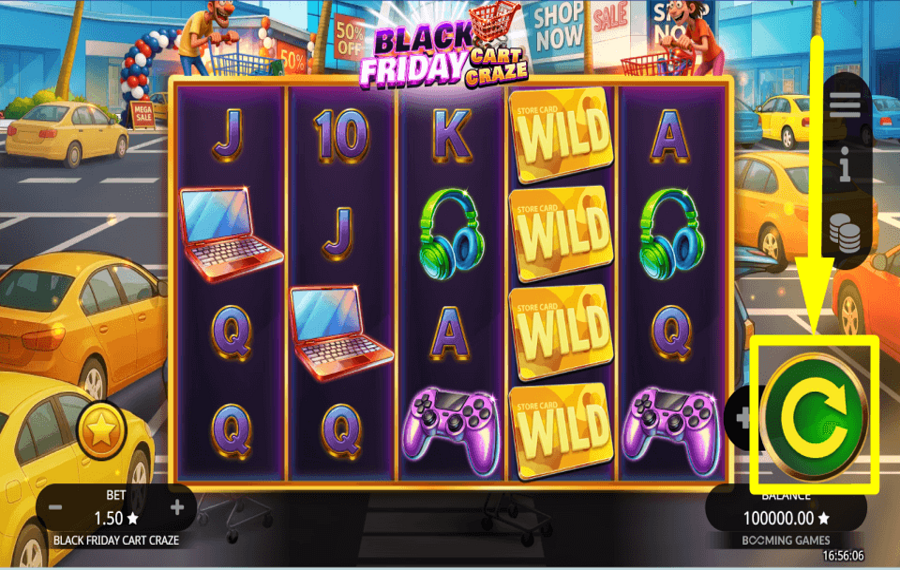 Black Friday Cart Craze GIRA PARA OBTENER RECOMPENSAS.