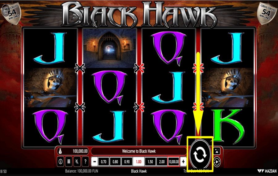 Black Hawk HIT THE PLAY BUTTON.