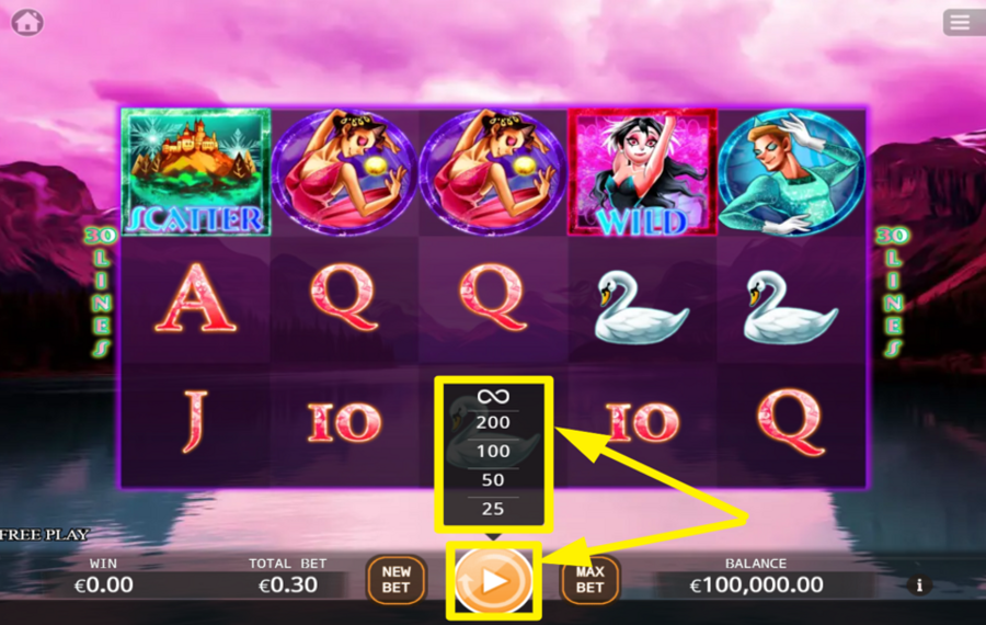 Black Swan Lock 2 Spin ИСПОЛЬЗУЙТЕ ФУНКЦИЮ АВТОВОСПРОИЗВЕДЕНИЯ.