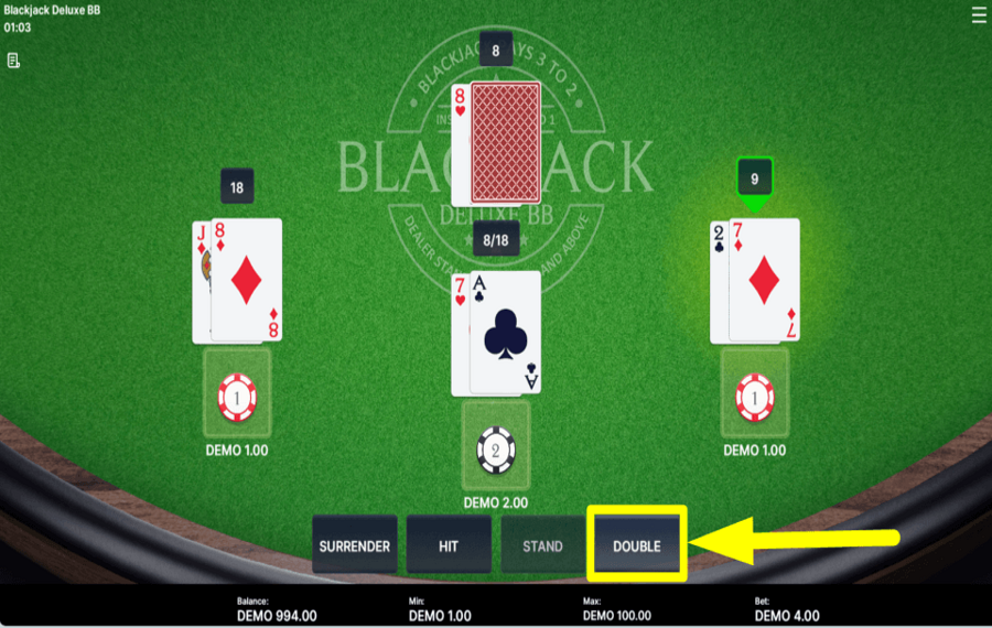 Blackjack Deluxe BB PROMETTRE PLUS DE PIÈCES.