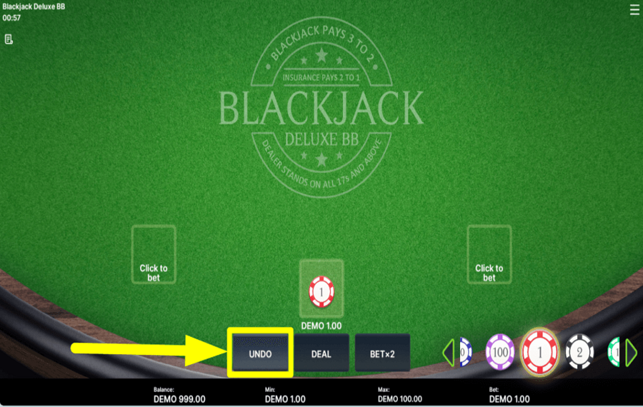 Blackjack Deluxe BB FAITES UNE PAUSE POUR RÉFLÉCHIR.