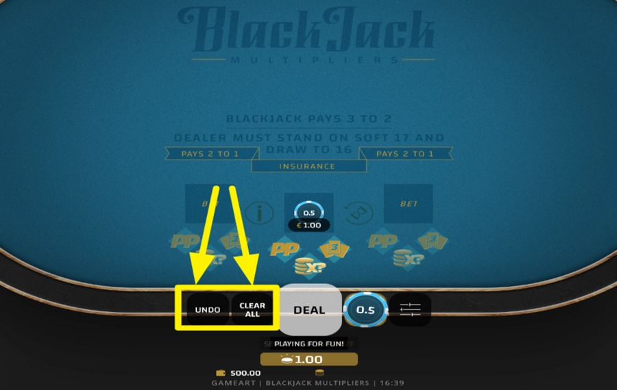 Blackjack Multipliers ANNULEZ OU SUPPRIMEZ VOS PARIS.
