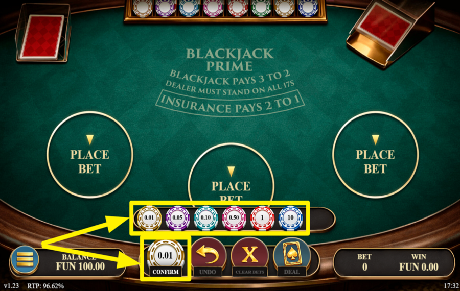 Blackjack Prime ИЗМЕНИТЕ ВАШУ СТАВКУ.