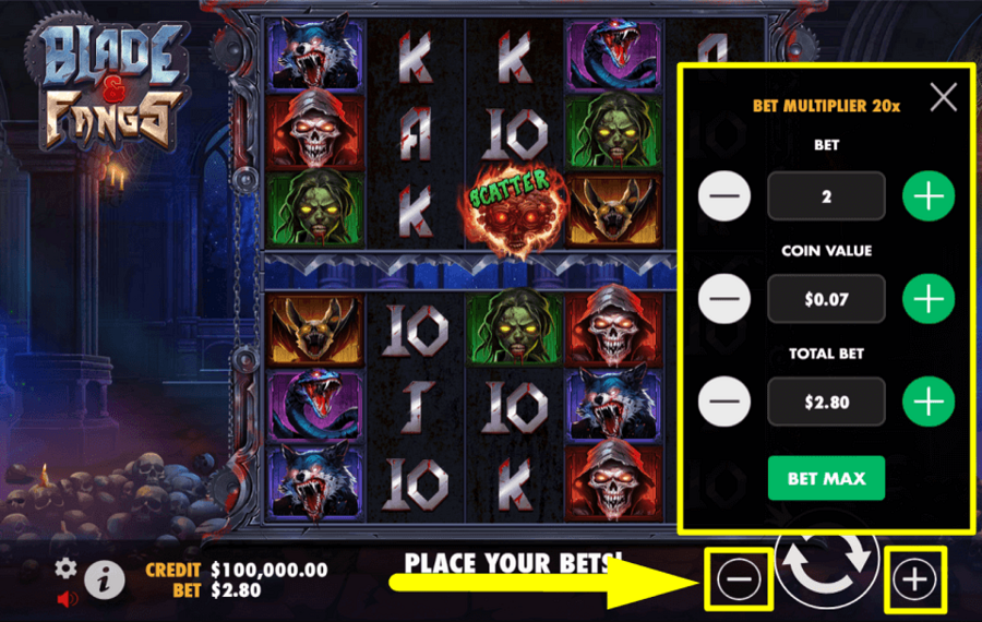 Blade and Fangs CHOISISSEZ LA MISE TOTALE.