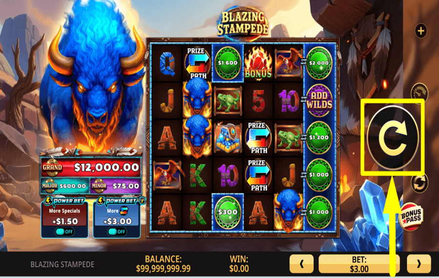 Blazing Stampede VISEZ LE PRIX.