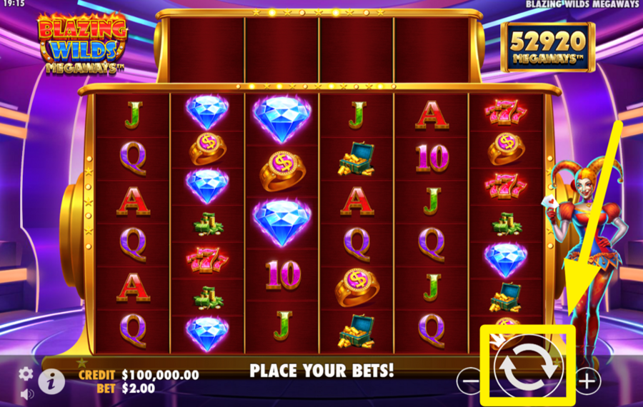 Blazing Wilds Megaways JOIN THE SPINNING.