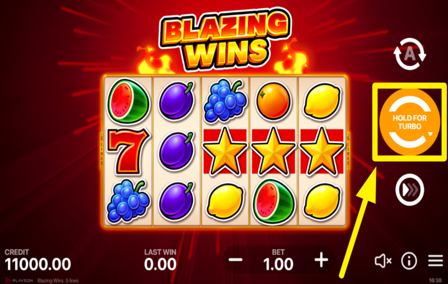 Blazing Wins 5 lines ВРАЩАЙТЕСЬ ДЛЯ УСПЕХА!