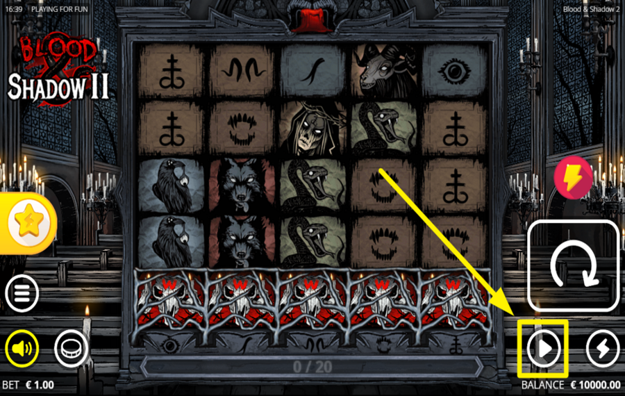 Blood and Shadow 2 ИСПОЛЬЗУЙТЕ АВТОВОСПРОИЗВЕДЕНИЕ.