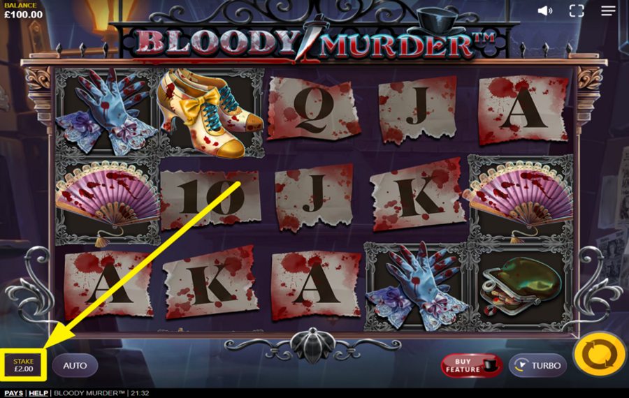 Bloody Murder MODIFIEZ VOTRE PARI.