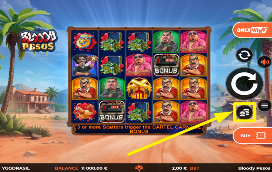 Bloody Pesos DECIDI LA TUA SCOMMESSA.