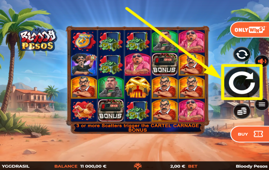 Bloody Pesos GIRA PER IL SUCCESSO!