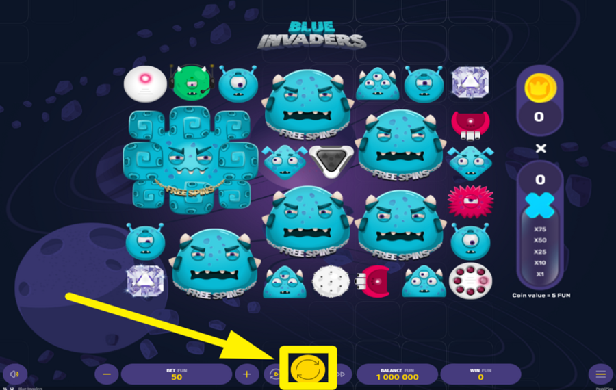 Blue Invaders REJOIGNEZ LE SPINNING.