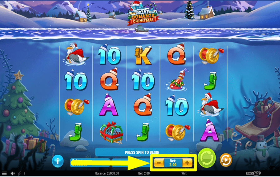 Boat Bonanza Christmas FAI LA TUA SCOMMESSA TOTALE.