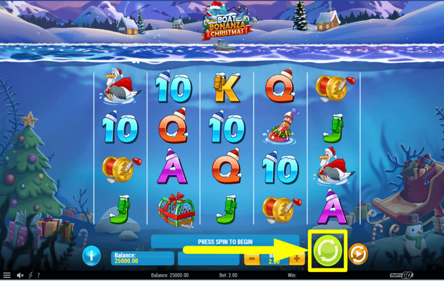 Boat Bonanza Christmas CLICCA SU GIRA PER VINCERE.