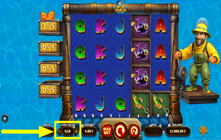 Bob Marlin Goes Deep SETZEN SIE DEN EINSATZ.