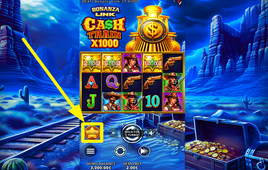 Bonanza Link Cash Train X1000 AJOUTEZ AU PLAISIR !