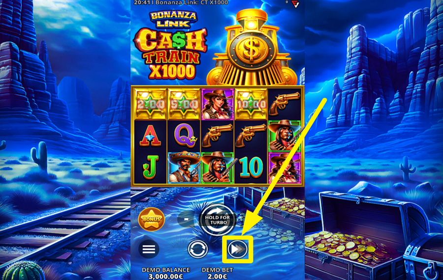 Bonanza Link Cash Train X1000 PASSEZ À LA VITESSE SUPÉRIEURE.