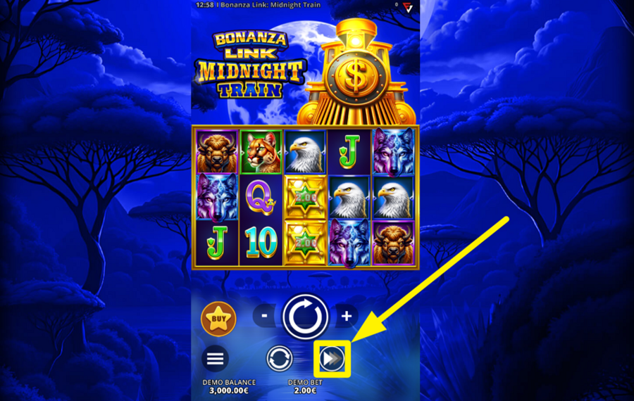 Bonanza Link Midnight Train INCREASE THE TEMPO.