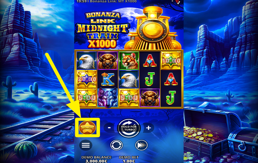 Bonanza Link Midnight Train x1000 STRIVE FOR MORE!