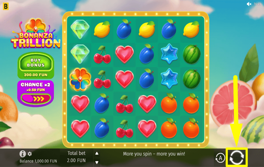 Bonanza Trillion START GAMBLING.