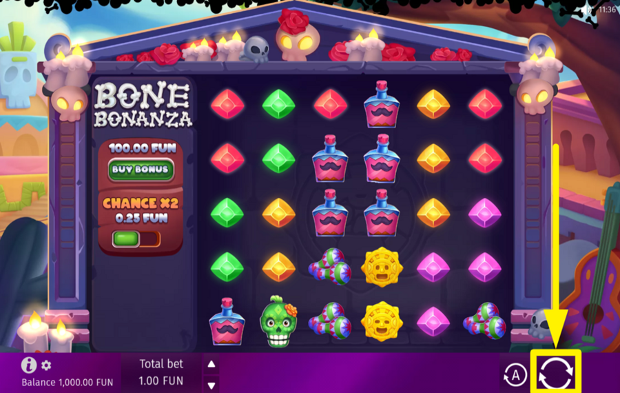 Bone Bonanza ВРАЩАЙТЕСЬ ДЛЯ ПОБЕДЫ!