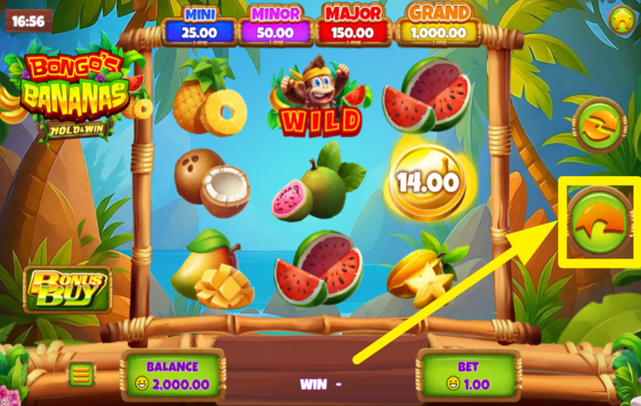 Bongos Bananas Hold and Win ENTRA IN AZIONE!