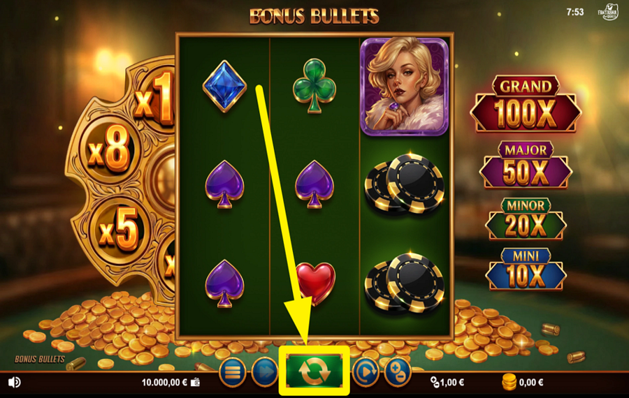 Bonus Bullets SPIN FOR SUCCESS!