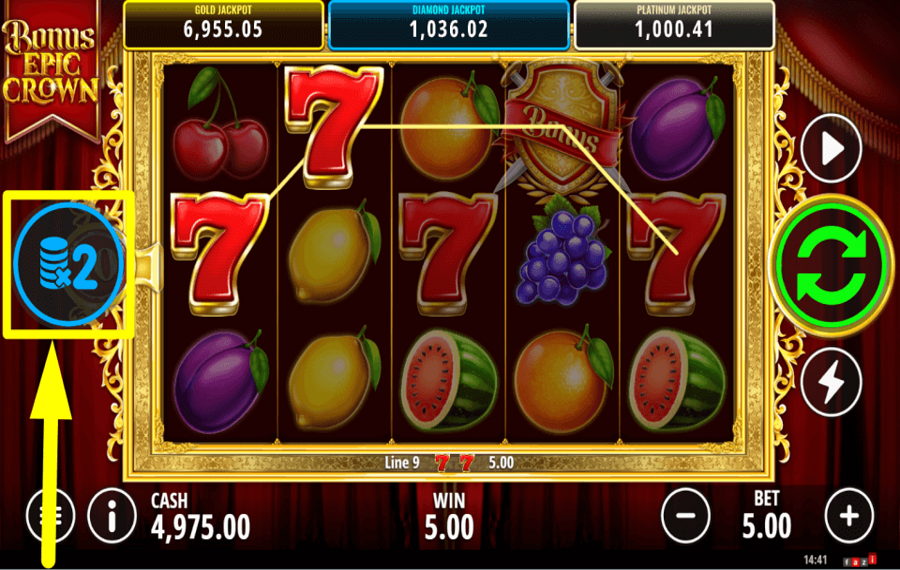 Bonus Epic Crown PREPARE TO GAMBLE.