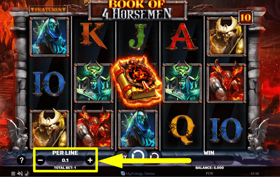 Book of 4 Horsemen CHOISISSEZ VOTRE PARI.