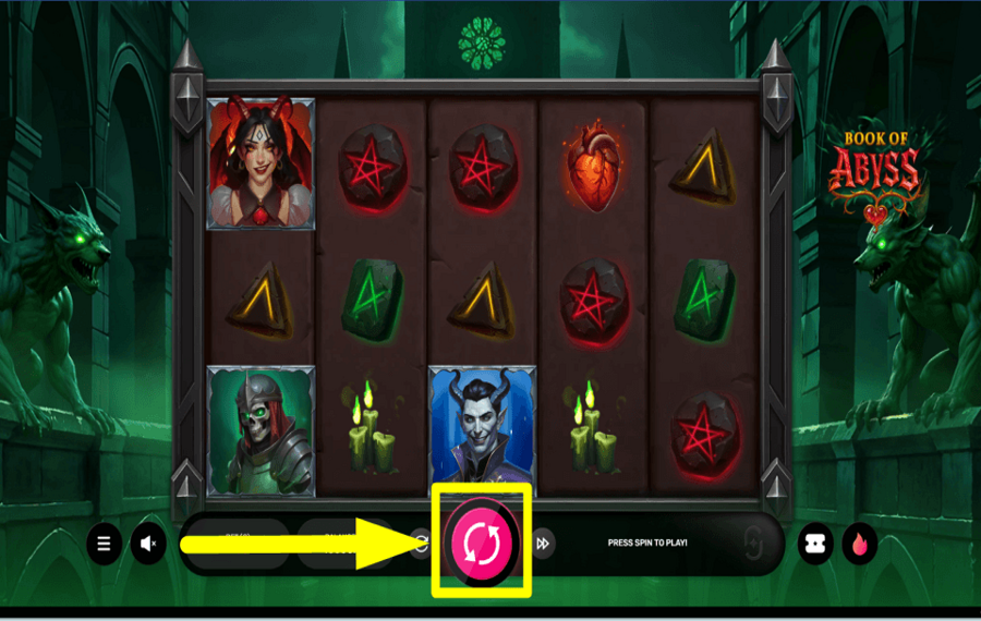 Book of Abyss START GAMBLING.