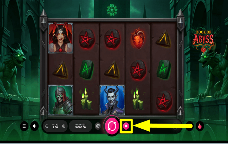 Book of Abyss SPEED UP THE GAME.