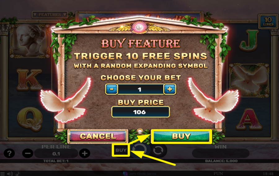 Book of Aphrodite БЕСПЛАТНЫЕ ВРАЩЕНИЯ, БОЛЬШЕ ВЫИГРЫШЕЙ?