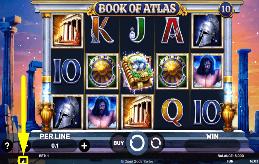 Book of Atlas TURBO-MODUS AKTIVIEREN.