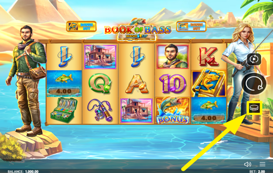 Book of Bass ASSIGN A BET VALUE.