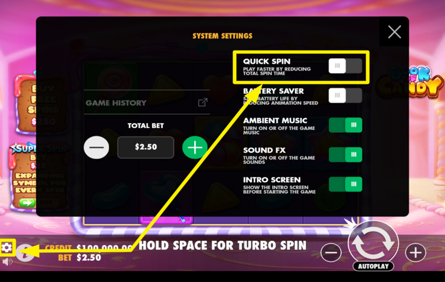 Book of Candy CHANGE THE SPEED.