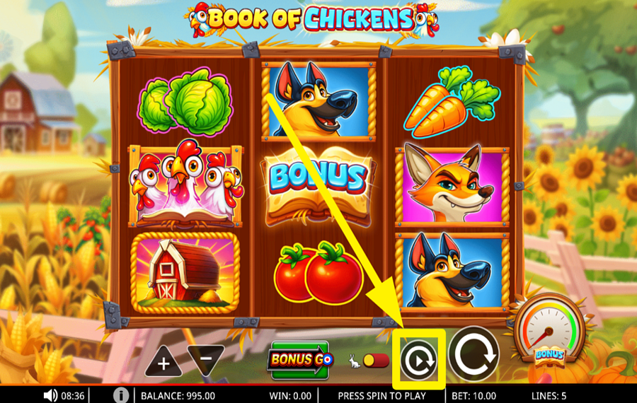 Book of Chickens 自動再生機能を活用してください。