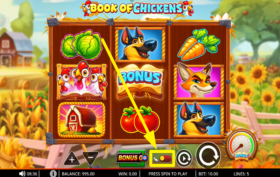 Book of Chickens 速度を最大限に高める。
