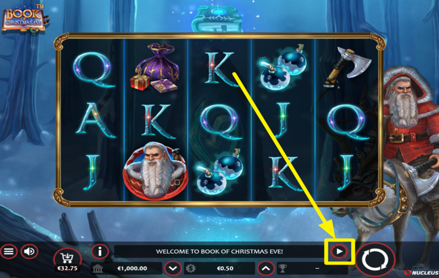 Book of Christmas Eve DÉCLENCHER L'ESSORAGE AUTOMATIQUE.