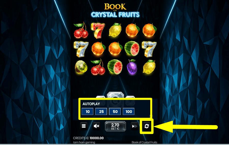 Book of Crystal Fruits CONTINUER AUTOMATIQUEMENT.