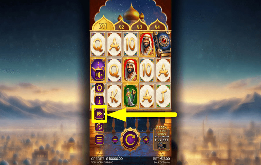 Book of Darius ИЗМЕНИТЕ ТЕМП ИГРЫ.