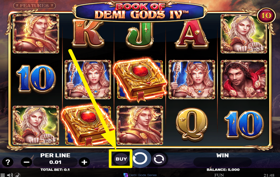 Book Of Demi Gods IV FREE SPINS, MORE WINS?