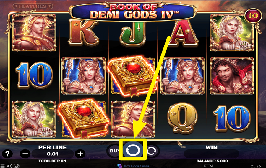 Book Of Demi Gods IV EMBARK ON YOUR GAME!