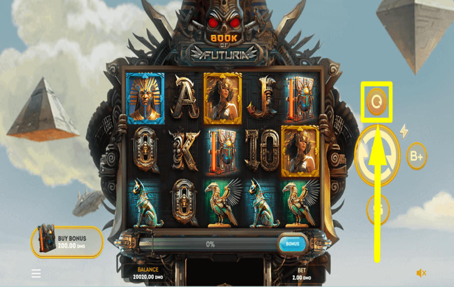 Book of Futuria AUTOMATISCH VORGEHEN.