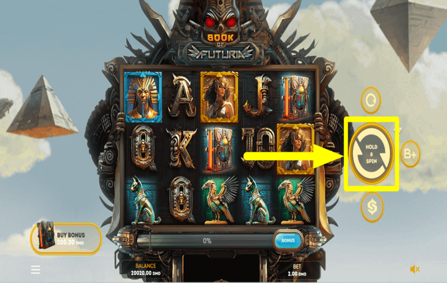 Book of Futuria SPIELEN SIE DAS SPIEL.