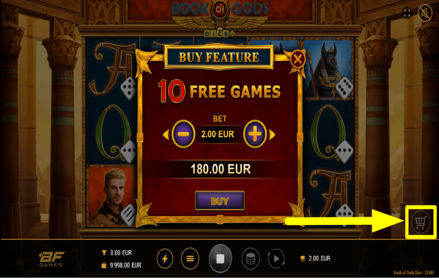 Book of Gods Dice BUY THE BONUS.