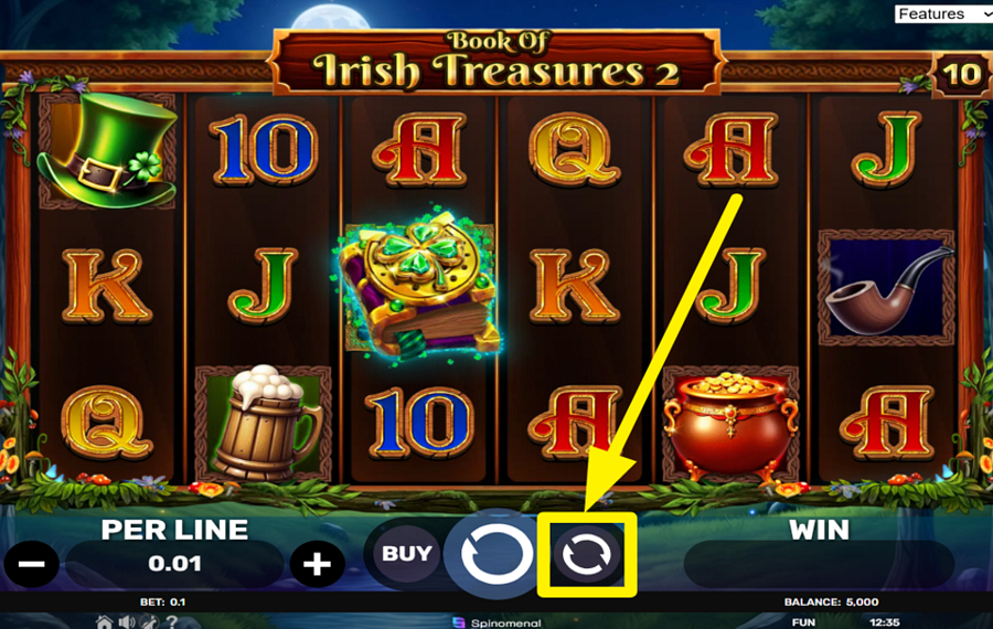 Book Of Irish Treasures 2 TRIGGER AUTOMATIC PLAY.