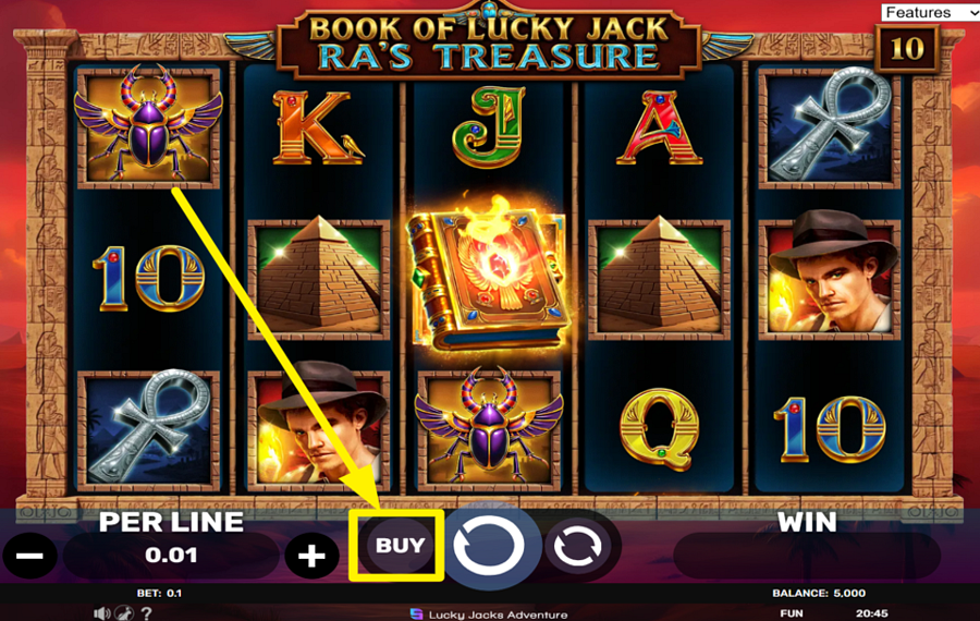 Book of Lucky Jack Ras Treasure SCEGLI DEI GIRI EXTRA!