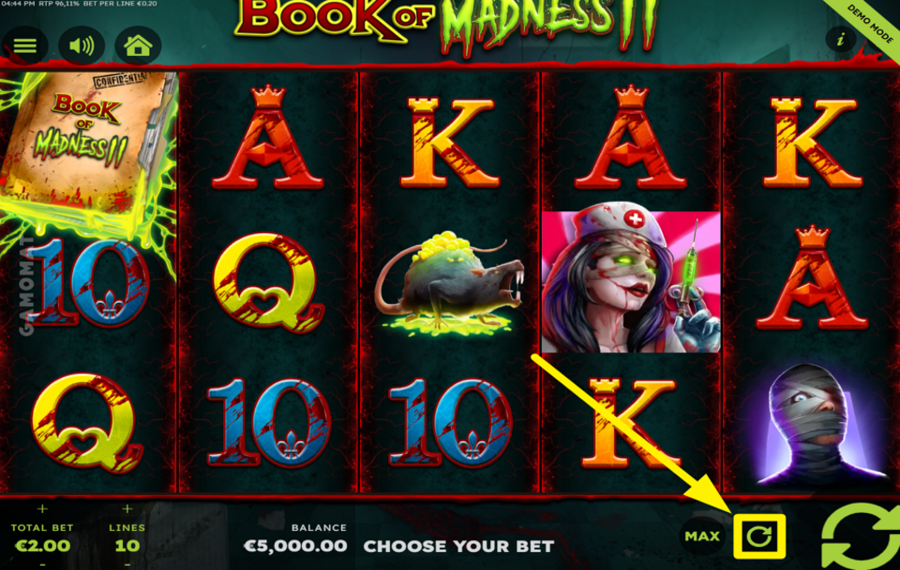 Book of Madness 2 UTILISER LA LECTURE AUTOMATIQUE.