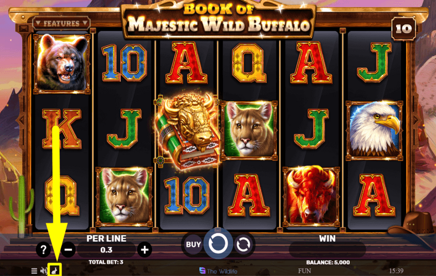 Book of Majestic Wild Buffalo PASSEZ EN MODE TURBO.