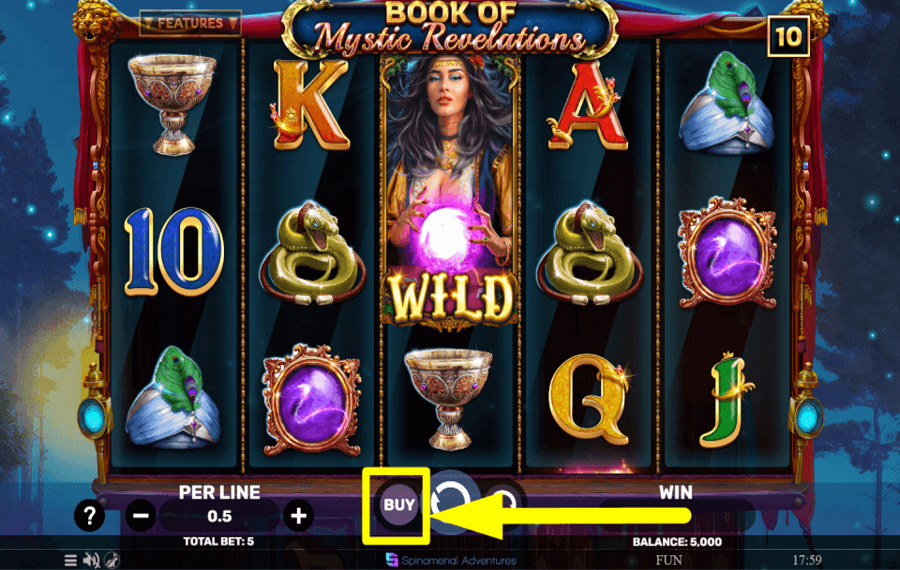 Book of Mystic Revelations PAYEZ POUR DES TOURS SUPPLÉMENTAIRES.